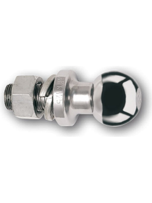 ARK Chrome Tow Ball 50mm 3.5 Ton 7/8" X 51mm Size 12mm TB35C ARK - Micks Gone Bush