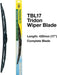 Tridon Wiper Complete Blade 430mm 17In TBL17 Tridon - Micks Gone Bush