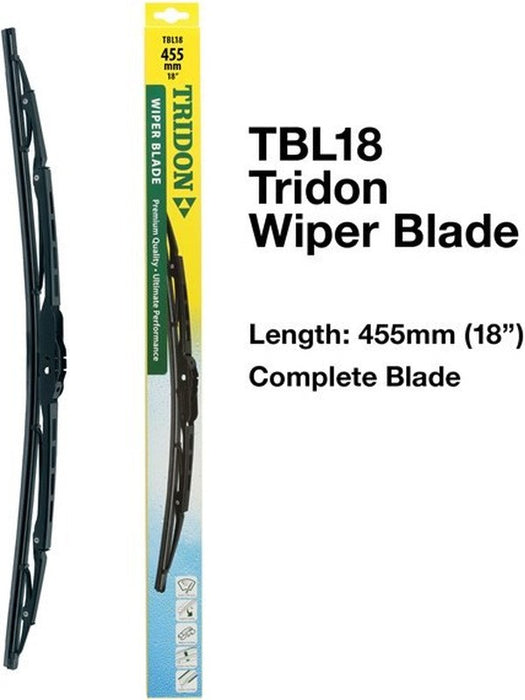 Tridon Wiper Complete Blade 455mm 18In TBL18 Tridon - Micks Gone Bush