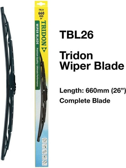 Tridon Wiper Complete Blade 660mm 26In TBL26 Tridon - Micks Gone Bush