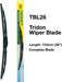 Tridon Wiper Complete Blade 710mm 28In TBL28 Tridon - Micks Gone Bush