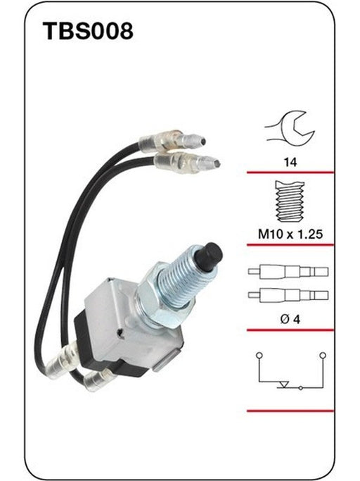 Tridon Brake Light Switch TBS008 Tridon - Micks Gone Bush