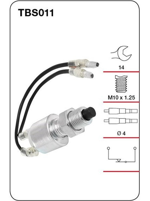 Tridon Brake Light Switch TBS011 Tridon - Micks Gone Bush