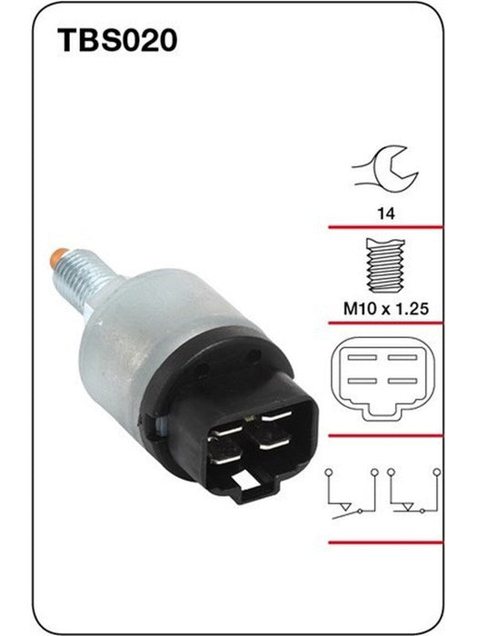 Tridon Brake Light Switch TBS020 Tridon - Micks Gone Bush