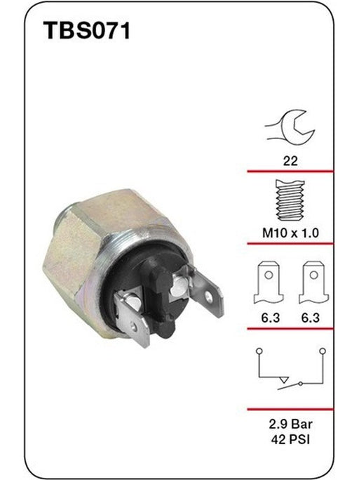 Tridon Brake Light Switch TBS071 Tridon - Micks Gone Bush