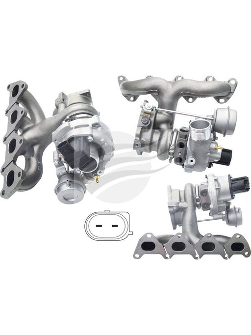 Borgwarner Turbocharger & Manifold For Volkswagen Golf 118 Tsi Mk6 Cavd TC1044 Borgwarner - Micks Gone Bush