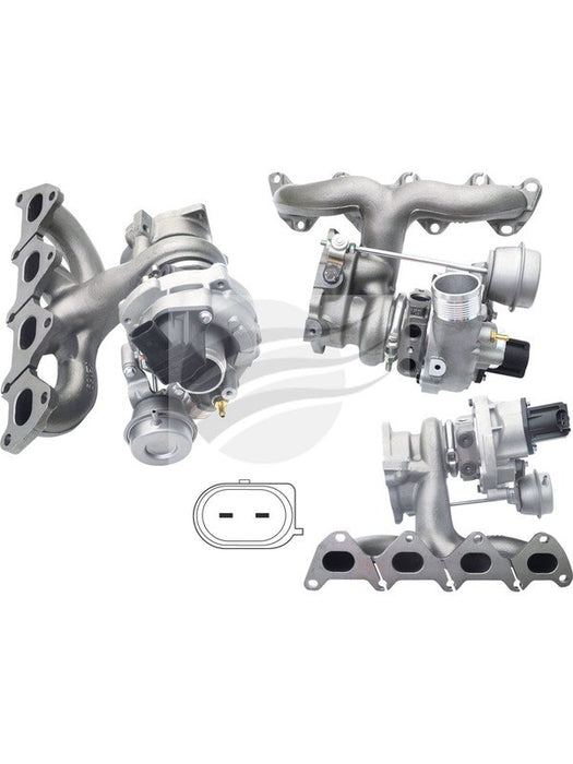 Borgwarner Turbocharger & Manifold For Volkswagen Golf 118 Tsi Mk6 Cavd TC1044 Borgwarner - Micks Gone Bush
