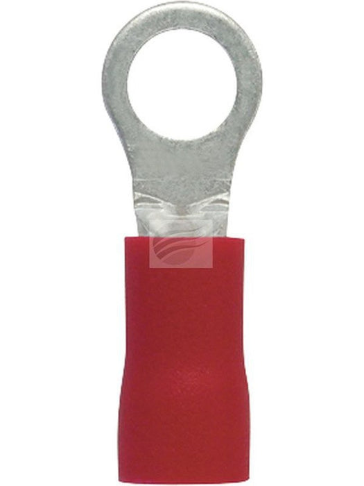 Jaylec Ring Terminal 4mm Red [ref Narva 56070BL] Pack 10 TE1104BL Ring Terminals Jaylec - Micks Gone Bush
