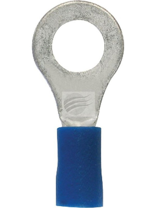 Jaylec Ring Terminal 6mm Blue [ref Narva 56080BL] Pack 10 TE1206BL Ring Terminals Jaylec - Micks Gone Bush