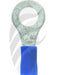 Jaylec Pack 100 Ring Terminal 6mm Blue - Insul Pvc Copper Sleeve Double TE1206 Ring Terminals Jaylec - Micks Gone Bush