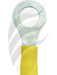 Jaylec Pck 50 Ring Terminal 8mm Insul Pvc Copper Sleeve Yellow TE1508 Ring Terminals Jaylec - Micks Gone Bush
