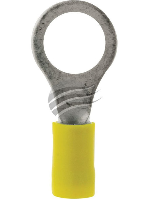Jaylec Ring Terminal 10mm Yellow [ref Narva 56192] Pack 50 TE1510 Ring Terminals Jaylec - Micks Gone Bush