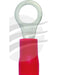 Jaylec Pack 10 Ring Terminal 5mm Insul Pvc Std Crimp Red Use Te1105Bl TE2105BL Ring Terminals Jaylec - Micks Gone Bush