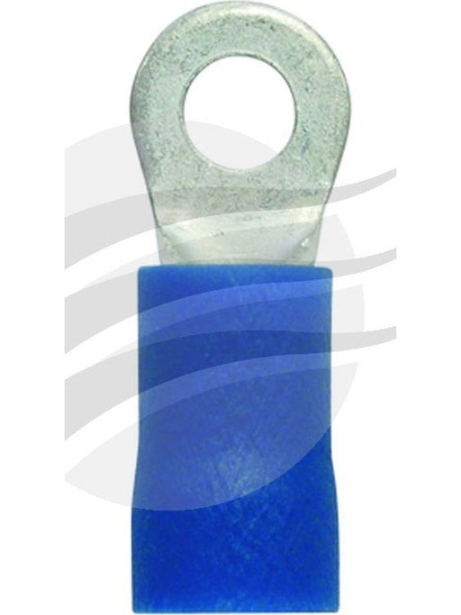 Jaylec Pack 10 Ring Terminal 3mm Insul Pvc Std Crimp Blue Use Te1203Bl TE2203BL Ring Terminals Jaylec - Micks Gone Bush