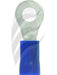 Jaylec Pack 10 Ring Terminal 4mm Insul Pvc Std Crimp Blue Use Te1204Bl TE2204BL Ring Terminals Jaylec - Micks Gone Bush