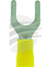 Jaylec Pack 50 Spade Terminal 8mm Insul Pvc Std Crimp Yellow Use Te3808 TE3508 Solderless Terminal Kits Jaylec - Micks Gone Bush