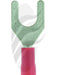 Jaylec Pck 100 Spade Terminal 6mm Insul Pvc Copper Sleeve Red TE3606 Solderless Terminal Kits Jaylec - Micks Gone Bush