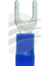 Jaylec Pck 100 Spade Terminal 4mm Insul Pvc Copper Sleeve Blue TE3704 Solderless Terminal Kits Jaylec - Micks Gone Bush