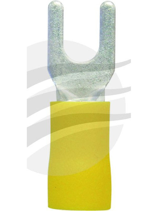 Jaylec Pack 50 Spade Terminal 4mm Insul Pvc Copper Sleeve Double Crimp TE3804 Solderless Terminal Kits Jaylec - Micks Gone Bush