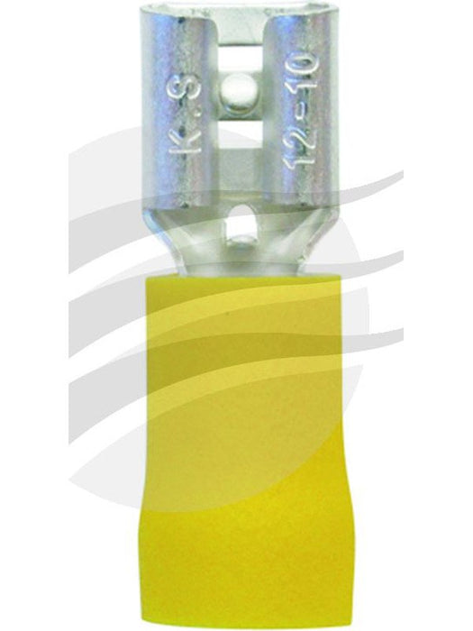 Jaylec Female Blade Terminal 6.3mm [ref Narva 56038BL] Pack 10 TE4156BL Solderless Terminal Kits Jaylec - Micks Gone Bush