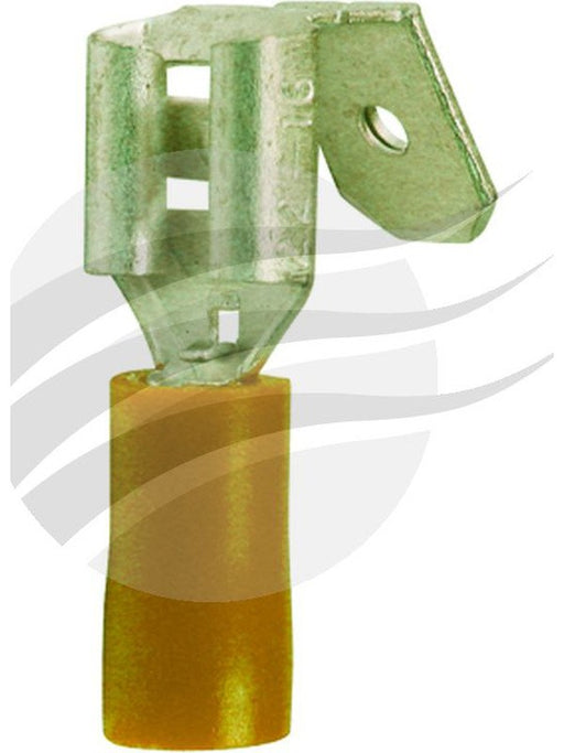 Jaylec Pck 10 Piggy Back Terminal 6.3mm Insul Pvc Copper Sleeve Double TE4756BL Solderless Terminal Kits Jaylec - Micks Gone Bush