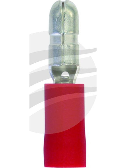 Jaylec Male Bullet Terminal 4mm [ref Narva 56046BL] Pack 10 TE4814BL Solderless Terminal Kits Jaylec - Micks Gone Bush