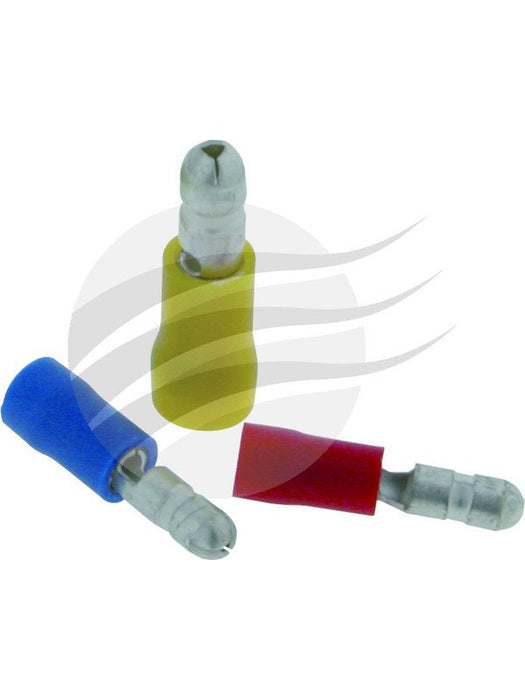 Jaylec Male Bullet Terminal 4mm [ref Narva 56146] Pack 100 TE4814 Solderless Terminal Kits Jaylec - Micks Gone Bush