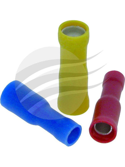 Jaylec Pack 100 Female Bullet Terminal 4mm Fully Insul Pvc Copper Sleeve TE4914 Solderless Terminal Kits Jaylec - Micks Gone Bush