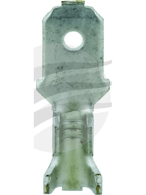 Jaylec Pack 100 Terminal Male Blade Un -Insulated 6.3mm Brass For Te4402 TE5402 Solderless Terminal Kits Jaylec - Micks Gone Bush