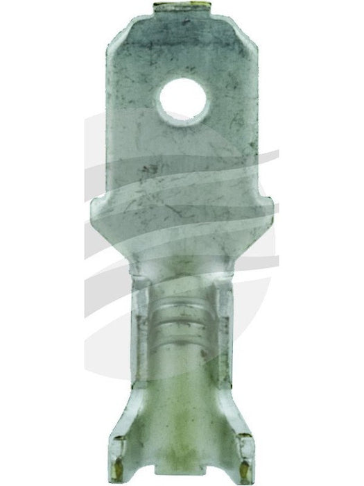 Jaylec Pack 100 Terminal Male Blade Un -Insulated 6.3mm Brass For Te4402 TE5402 Solderless Terminal Kits Jaylec - Micks Gone Bush