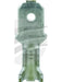 Jaylec Pack 100 Terminal Male Blade Un -Insulated 6.3mm Brass For Te4402 TE5402 Solderless Terminal Kits Jaylec - Micks Gone Bush