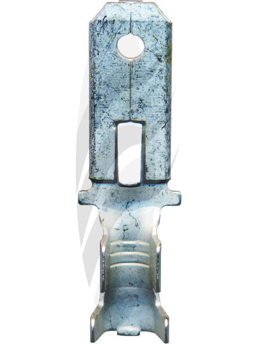 Jaylec Pack 100 Male Blade Terminal 6.3mm Uninsulated-250 Series 0.5mm2 TE5502 Solderless Terminal Kits Jaylec - Micks Gone Bush