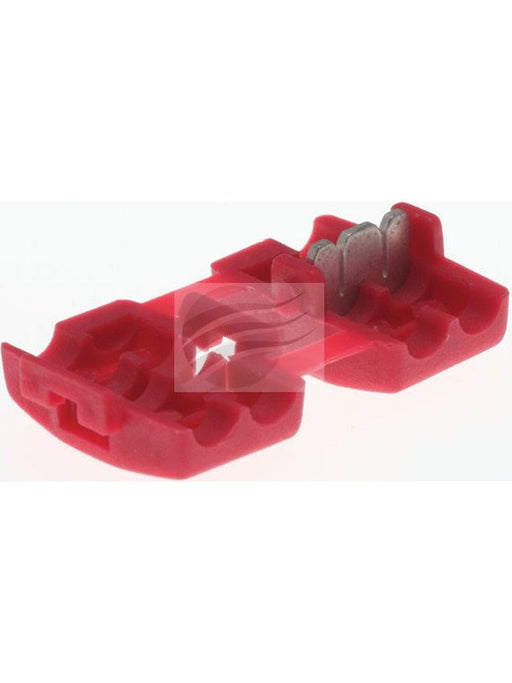 Jaylec Pck 10 Quick Splice Connector Nylon Fully Insul Red Scotch Lock TE6107BL Wire Connectors Jaylec - Micks Gone Bush