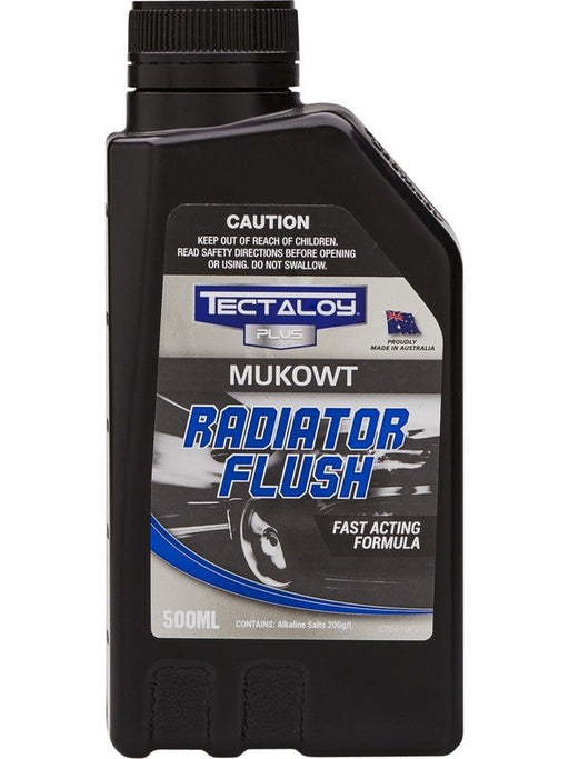 Tectaloy Mukowt Radiator Flush Fast Acting Formula 500ml TE610 TECTALOY - Micks Gone Bush