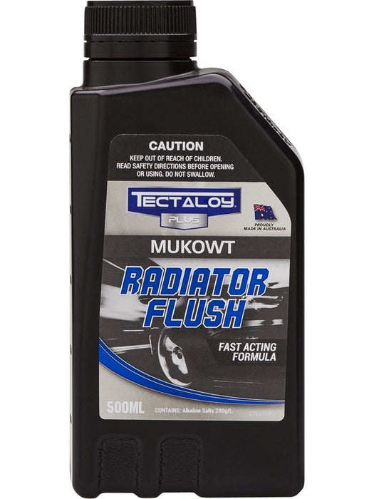 Tectaloy Mukowt Radiator Flush Fast Acting Formula 500ml TE610 TECTALOY - Micks Gone Bush