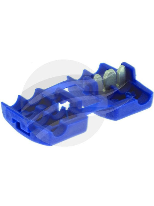 Jaylec Pack 30 Quick Splice Connector Nylon Fully Insul Blue Scotch Lock TE6207 Wire Connectors Jaylec - Micks Gone Bush