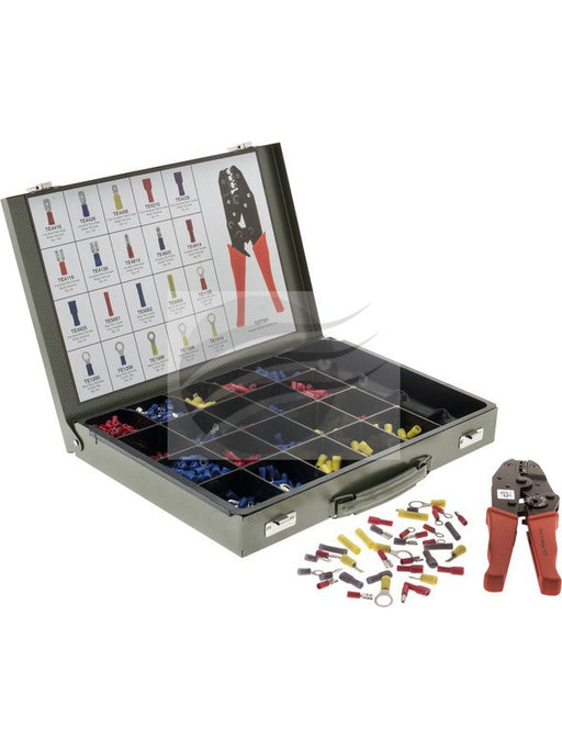 Jaylec Crimp Terminal Assortment Kit 1005 Pcs Inc Crimp Tool Double TE7004 Wire Crimping Tools Jaylec - Micks Gone Bush