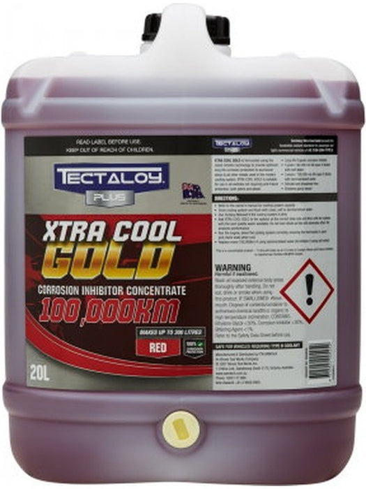 Tectaloy Xtra Cool Gold Coolant Concentrate Red 20L TEXGR20L TECTALOY - Micks Gone Bush