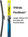 Tridon Wiper Blade FlexBlade NX 400mm 16In TFB186 Tridon - Micks Gone Bush