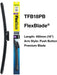 Tridon Wiper Tridon FlexBlade Push Button 450mm 18In TFB18PB Tridon - Micks Gone Bush