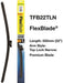 Tridon Wiper Tridon FlexBlade Top Lock Narrow 550mm 22In TFB22TLN Windshield Wiper Blades Tridon - Micks Gone Bush
