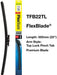 Tridon Wiper Tridon FlexBlade Top Lock Pinch Tab 550mm 22In TFB22TL Tridon - Micks Gone Bush