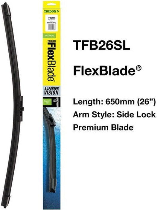 Tridon Wiper Tridon FlexBlade Side Lock 650mm 26In TFB26SL Tridon - Micks Gone Bush