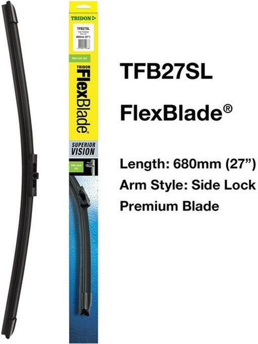 Tridon Wiper Tridon FlexBlade Side Lock 680mm 27In TFB27SL Tridon - Micks Gone Bush