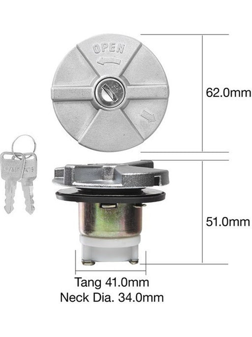 Tridon Fuel Cap Locking TFL302 Tridon - Micks Gone Bush