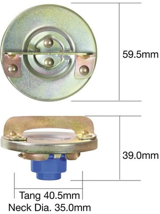 Tridon Fuel Cap Non Locking TFNL214 Tridon - Micks Gone Bush