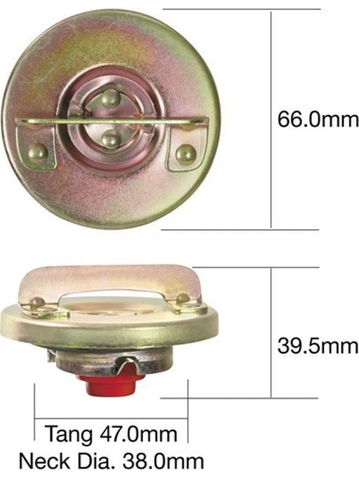 Tridon Fuel Cap Non Locking TFNL219 Fuel Tank Caps Tridon - Micks Gone Bush