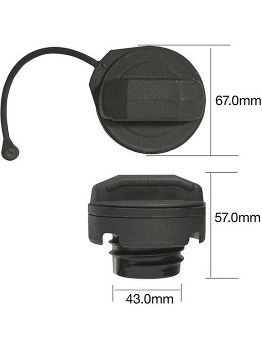 Tridon Fuel Cap Non Locking TFNL240 Tridon - Micks Gone Bush