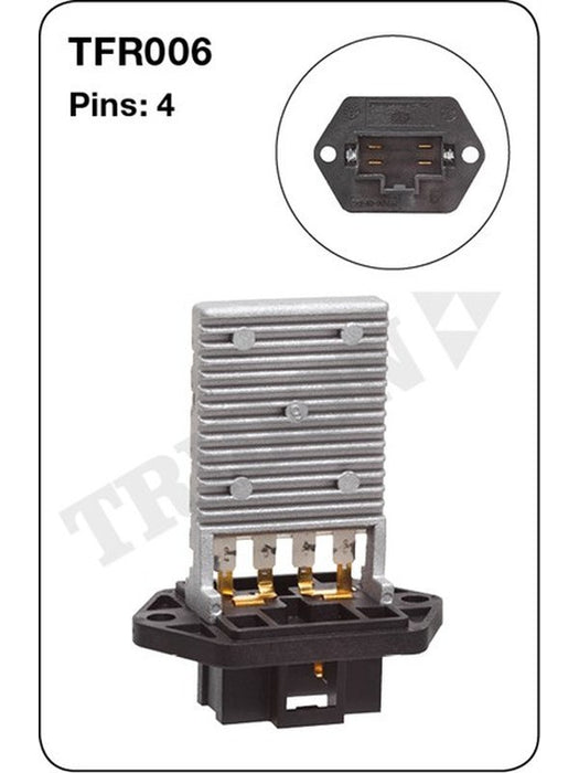 Tridon Heater Fan Resistor TFR006 Tridon - Micks Gone Bush