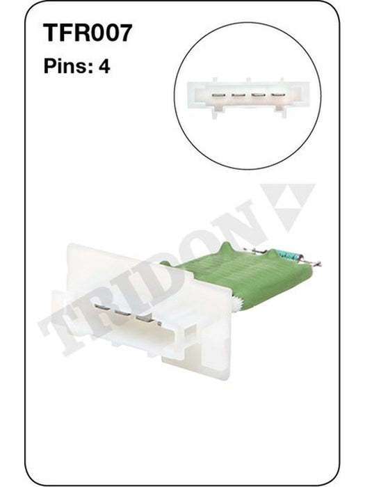 Tridon Heater Fan Resistor TFR007 Tridon - Micks Gone Bush